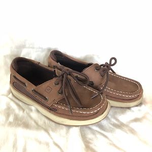 Sperry Lanyard Boys - Cigar Brown - 1M